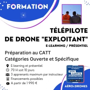 Formation drone professionnel hybride