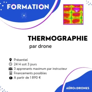Formation drone thermographie tarn aveyron loiret